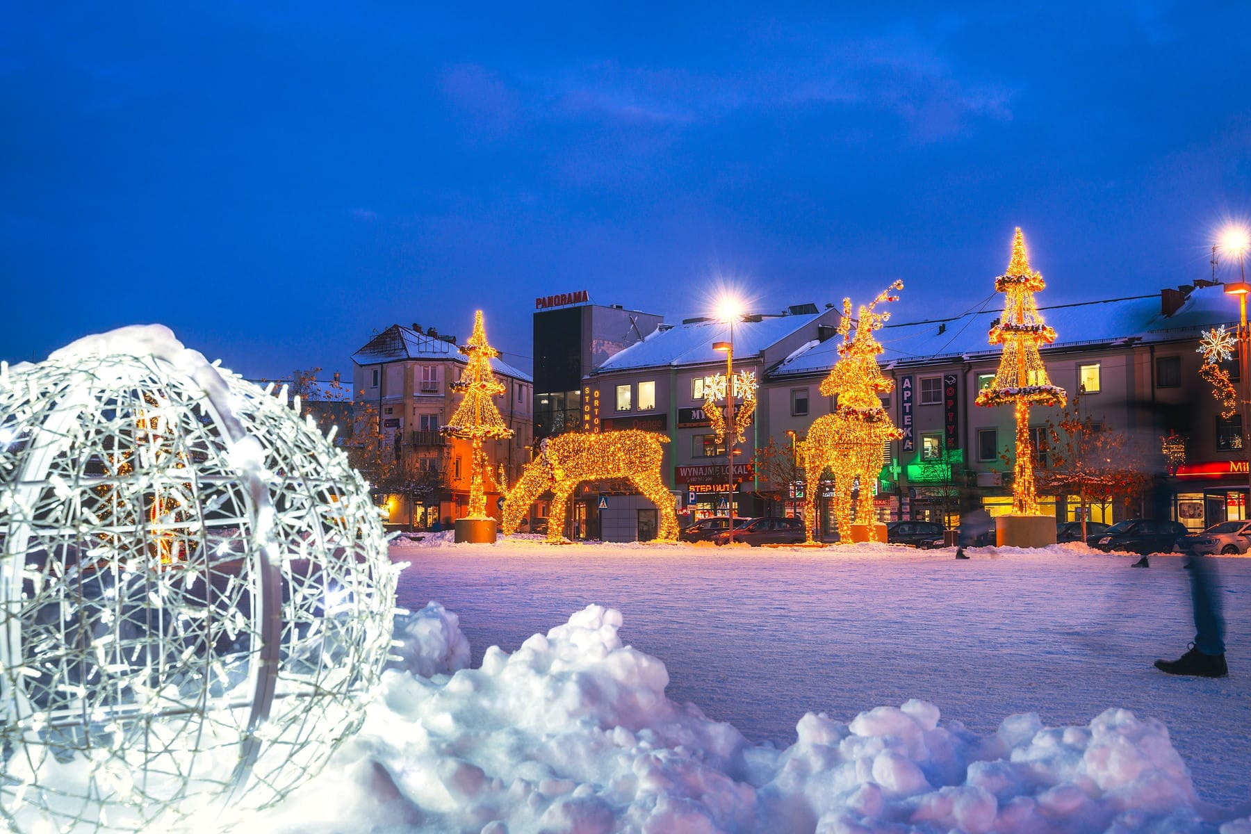 Iluminacja świąteczna w Tomaszowie Mazowieckim