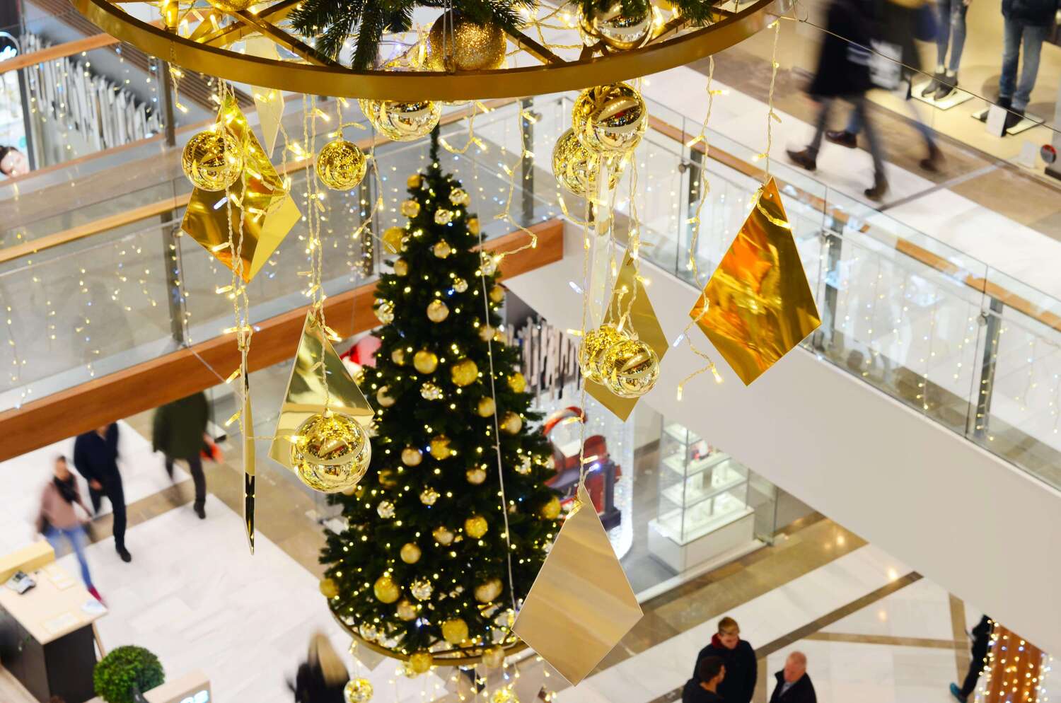 Aupark Brtislava chrristmas decorations