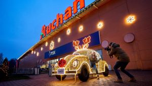 Realizacja - nowoczesna dekoracja świetlna